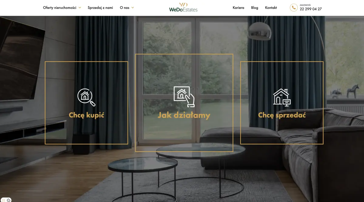 We Do Estates. Analiza, audyt i działania SEO wspierające rozwój widoczności - Case Study